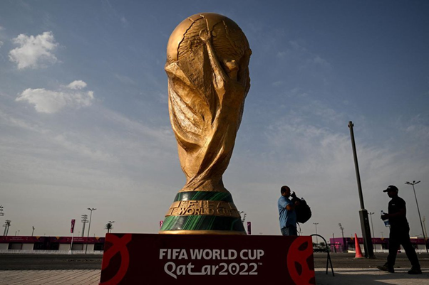 Qatar World Cup trophy - is the qatar world cup carbon neutral?